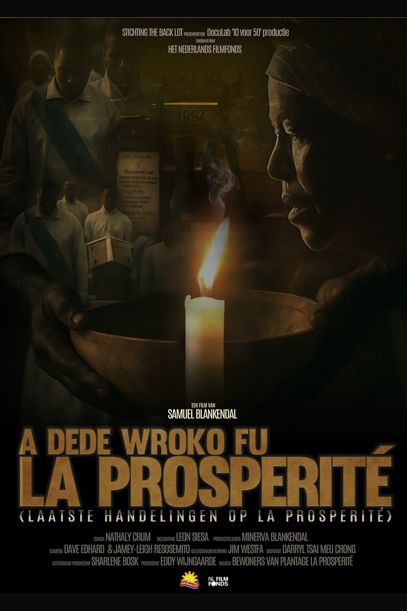 Poster van de documentaire A Dede Wroko fu La Prosperité