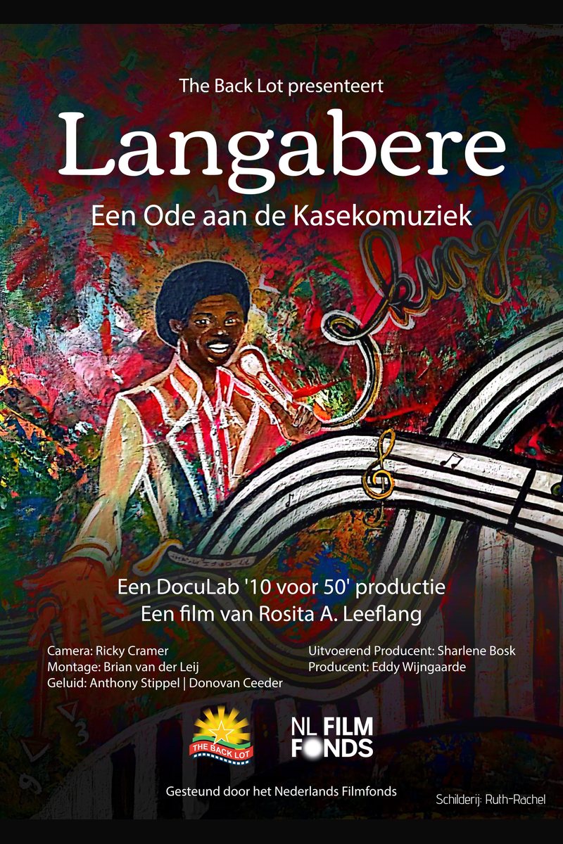 Poster van de documentaire Langabere -- een Ode aan de Kasekomuziek
