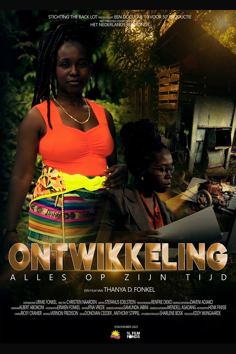 Poster van de documentaire Ontwikkeling, alles op zijn tijd